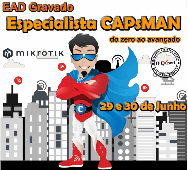 EAD GRAVADO - Especialista CAPsMAN - Do zero ao avançado