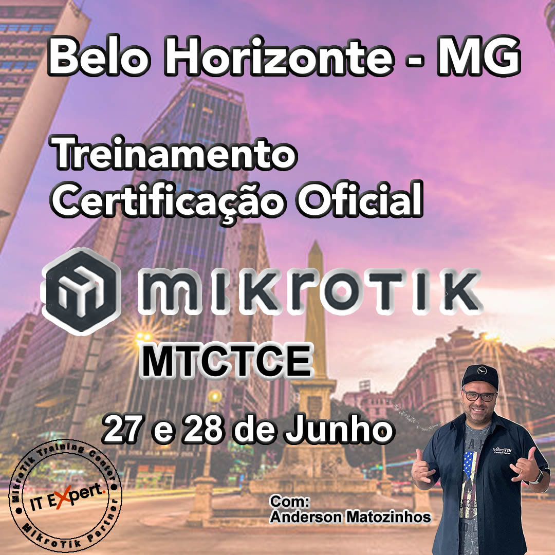 Certificação Oficial - MTCTCE - Belo Horizonte